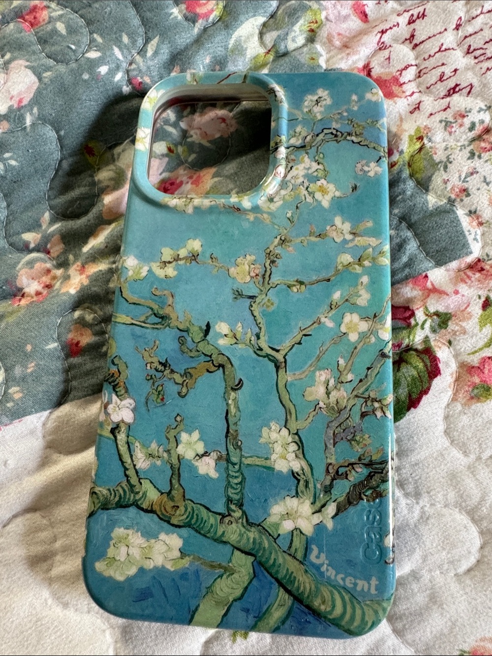 Vincent van Gogh Met series Blue Floral Almond Blossom Phone Case